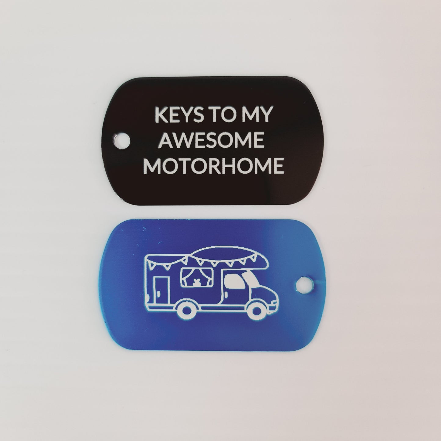 Keys to my Awesome Camper / Caravan / Motorhome / Combi - ALUMINIUM