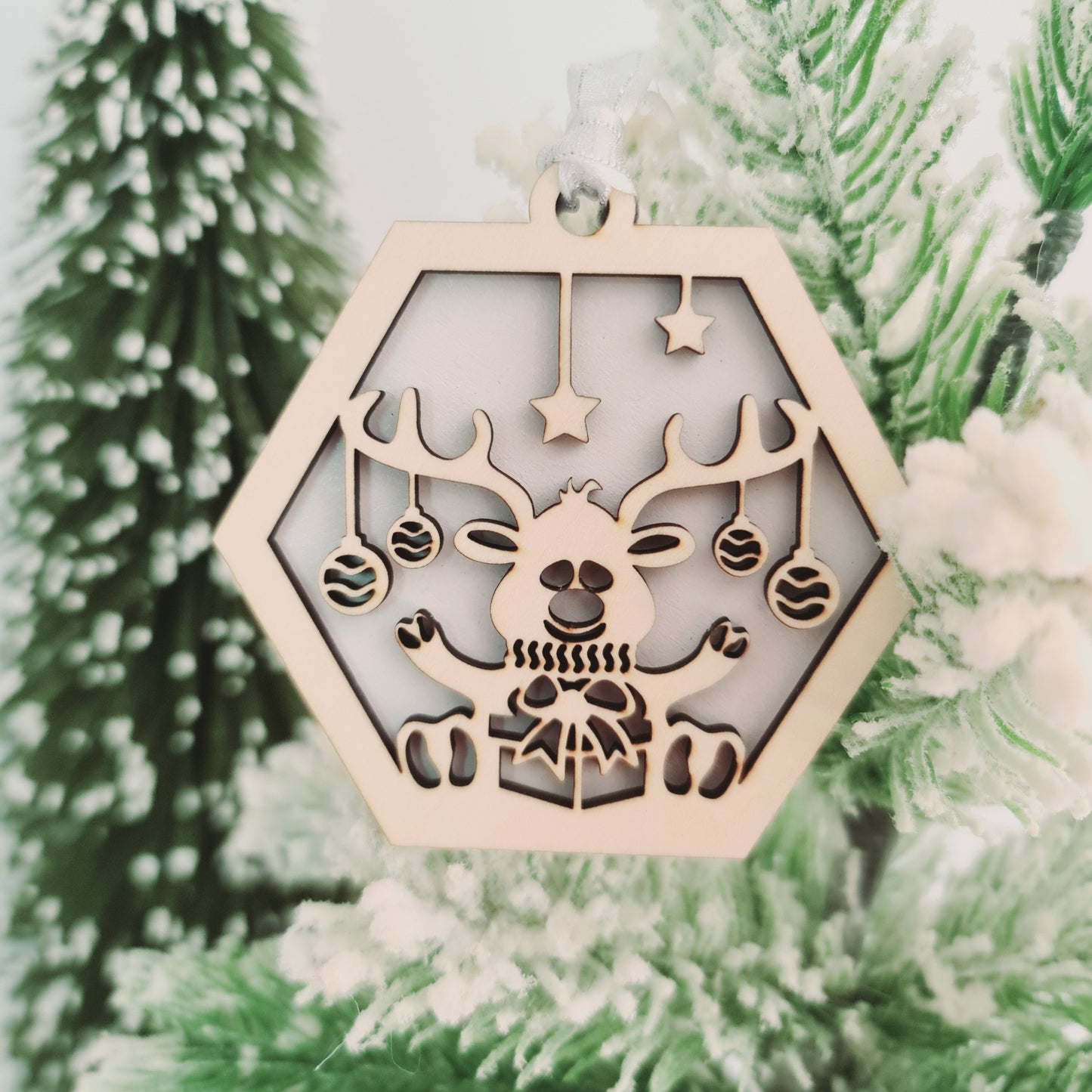 Christmas Ornaments - Hexagon