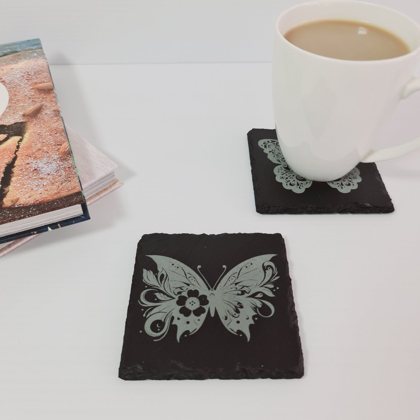 Butterfly Coaster - Slate