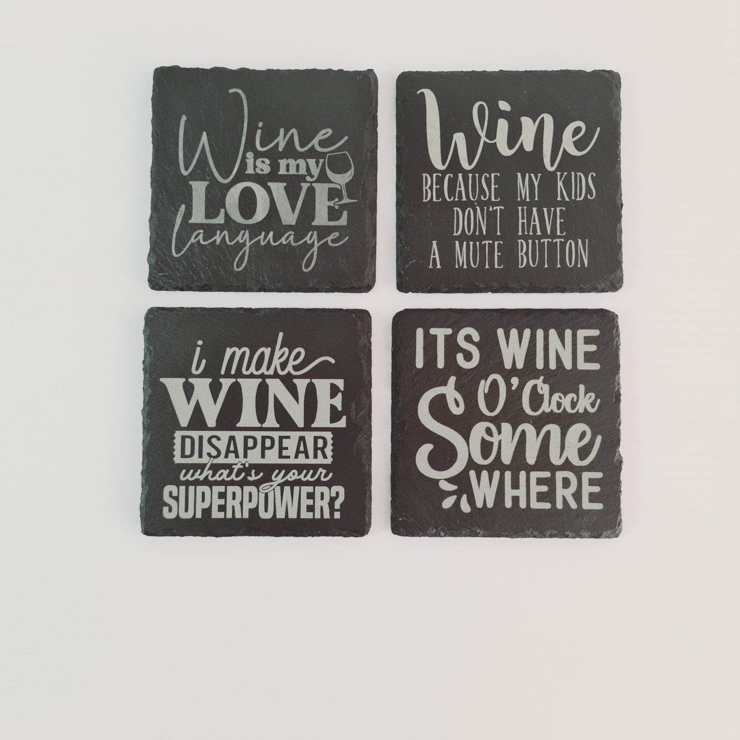 Wine Coaster - Slate