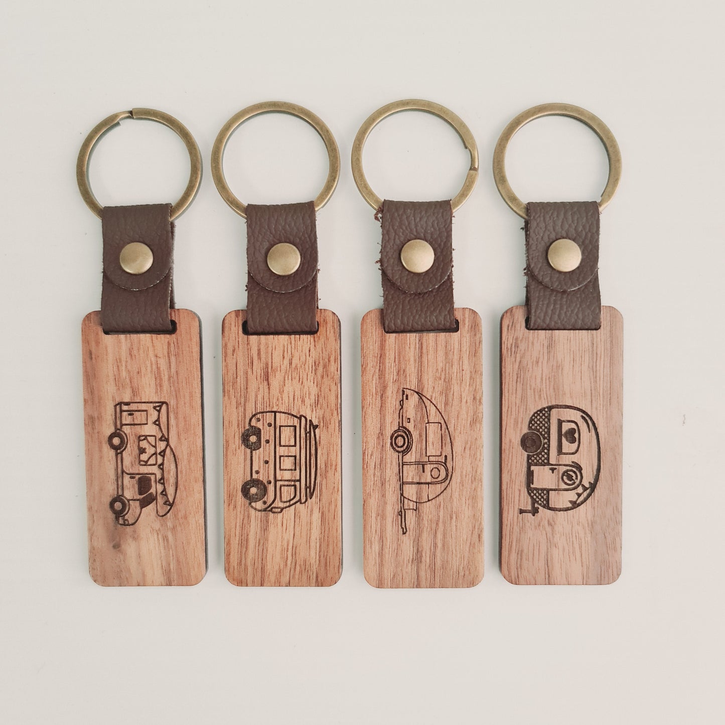 Keys to my Awesome Camper / Caravan / Motorhome / Combi - WOOD