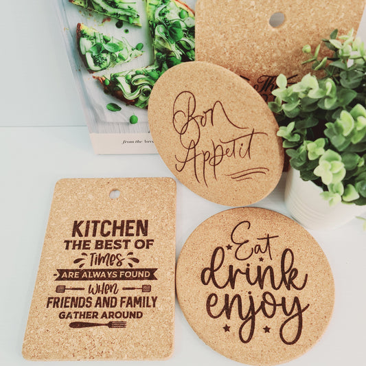 Cork Trivet - Kitchen Design