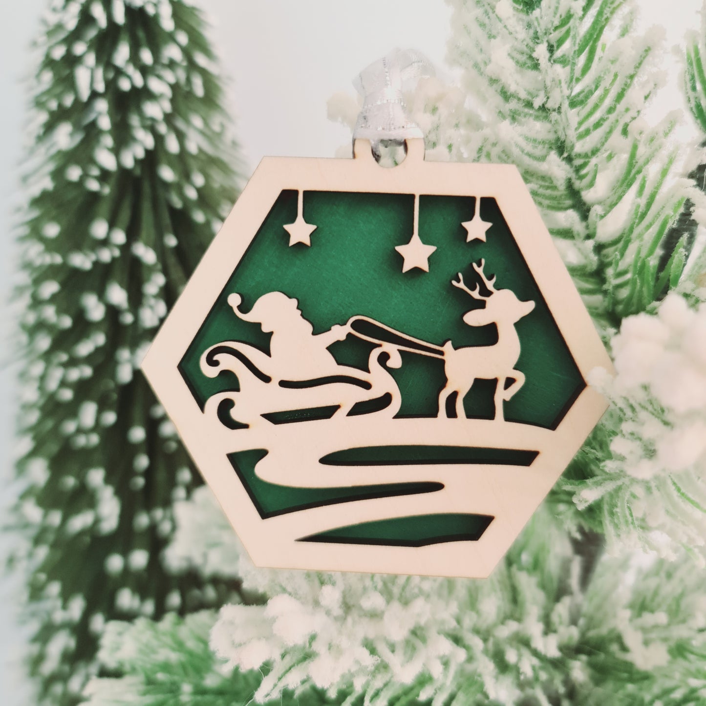 Christmas Ornaments - Hexagon