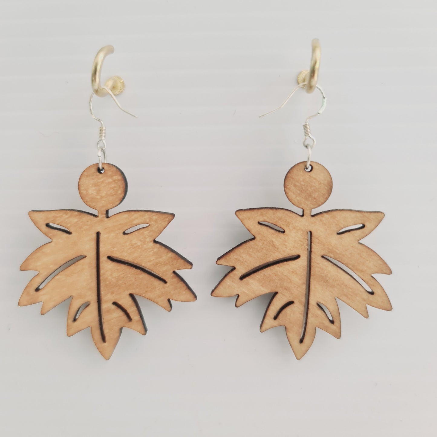 Leaf Earrings - Light