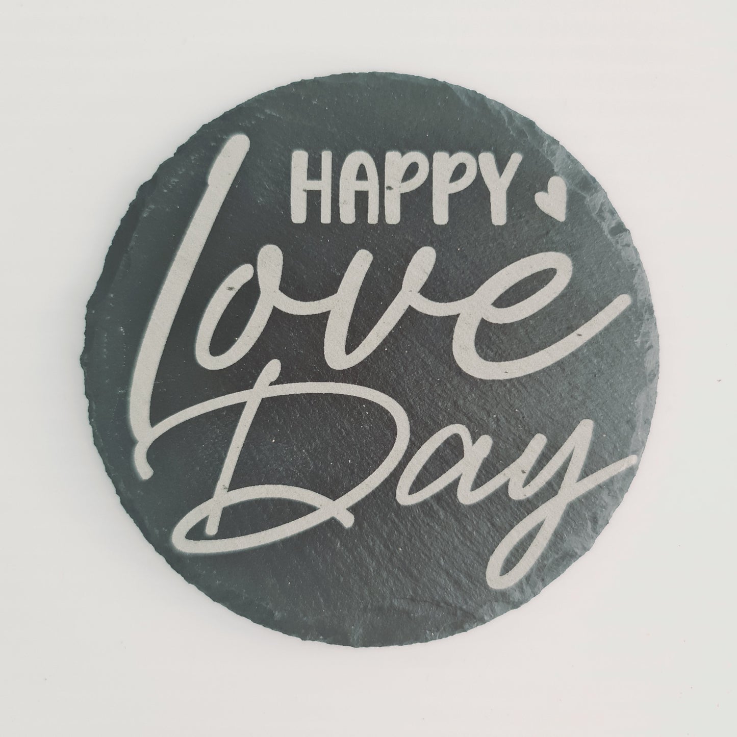 Valentine's Coasters - Slate